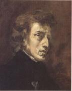 Eugene Delacroix Frederic Chopin (mk05) Spain oil painting artist